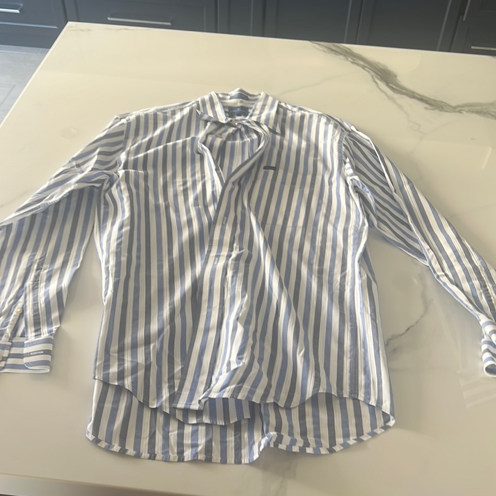 Faconnable Men’s button down long sleeve size M